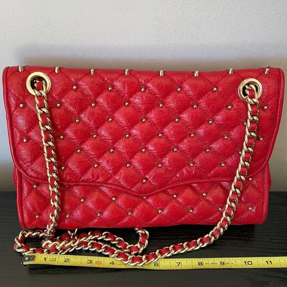 Rebecca Minkoff red crossbody bag - Picture 5 of 11